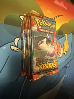 Lot Of 10 Pokemon TCG Scarlet & Violet Surging Sparks Sealed Booster Packs - Image 2