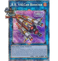 Yugioh! 1x R.B. VALCan Booster DUAD-EN093 Starlight Rare 1st Ed NM - Image 1