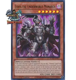 Yugioh! 1x Eidos the Underworld Monarch DUAD-EN017 Ultra Rare 1st Ed NM - Image 1