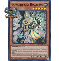Yugioh! 1x Vanquish Soul Hollie Sue DUAD-EN022 Ultra Rare 1st Ed NM - Image 1