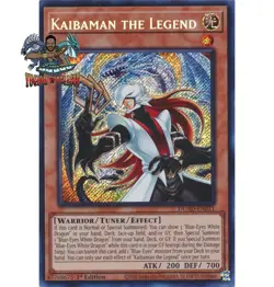 Yugioh! 1x Kaibaman the Legend DUAD-EN021 Secret Rare 1st Ed NM - Image 1