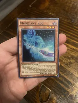 Yugioh Magician's Rod TDIL-EN019 1st Super Rare - Image 1