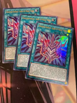 YUGIOH - PHANTOM KNIGHTS' RANK UP MAGIC FORCE X3 - ULTRA RARE - PHRA - 1ST ED NM - Image 1