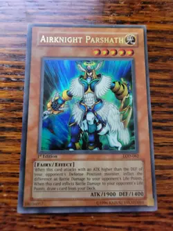 Airknight Parshath - LOD-062 - Ultra Rare - 1st Edition - Yugioh - Image 1