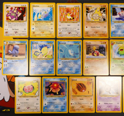 HP (Unlimited) COMPLETE Pokemon NEO REVELATION Set 20-Card COMMON Non-Holo 64 - Image 2