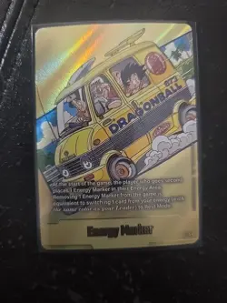 Energy Marker E-75* Gold Manga Booster 02 Dragon Ball Card English Super Rare - Image 2