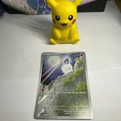 Pokemon TCG Litwick 101/086 White Flare Illustration Rare Card - Image 1