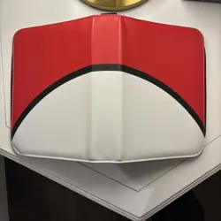 4 Pocket Pokemon 3 Ring Binder, Zipper, Multicolor, 50 sheets, holds 200 cards - Image 5