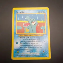 TOTODILE 85/105 - Neo Destiny - 1995-2000 - VINTAGE WOTC POKEMON CARD - NM - Image 1
