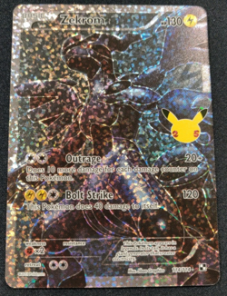 Zekrom 114/114 Celebrations: Classic Collection Holo Pokemon Tcg Card Near Mint - Image 1