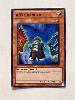 Yu-Gi-Oh! TCG - A/D Changer Konami ATK / 100 DEF/ 100 Trading Card Common MINT - Image 1