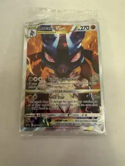 Pokemon: Lucario VSTAR SWSH291 Crown Zenith ETB Promo Card SEALED - Image 1