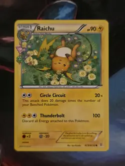Raichu RC9/RC32 XY Generations: Radiant Collection Pokemon Card - Image 1