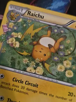 Raichu RC9/RC32 XY Generations: Radiant Collection Pokemon Card - Image 2