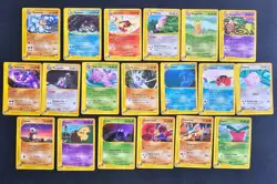Vintage E-Reader Pokemon 38 Card Lot - Aquapolis and Skyridge Partial Sets - Image 2