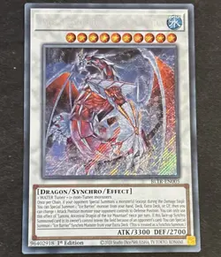 Yu-Gi-Oh! Lancea, Ancestral Dragon of the Ice Mountain Secret Card BLTR-EN005 NM - Image 1
