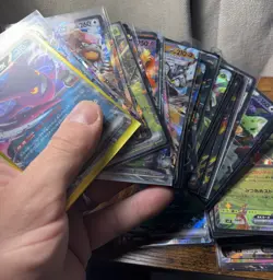 Bulk Lot of 50 EX /V NM Japanese Pokemon Cards RR - Image 2