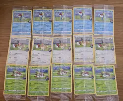 15x Eevee Sobble Grookey Pokemon On the Ball Promo Card Futsal Edition Sealed L5 - Image 1