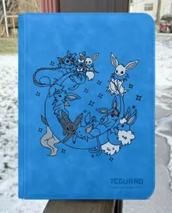 Pokemon Card Laser Engraved Eeveelution Binder (Made to order) - Image 3