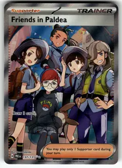 Friends in Paldea 137/131 SV: Prismatic Evolutions NM Pokemon Card TCG - Image 1