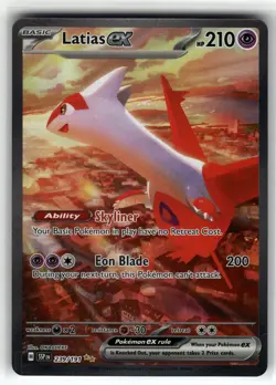 Latias ex - 239/191 SV08: Surging Sparks NM Pokemon Card TCG - Image 1