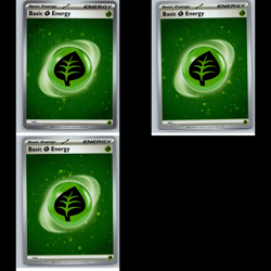 Pokemon TCG - Grass Energy Cosmos Holo 3-Card Lot - Image 1