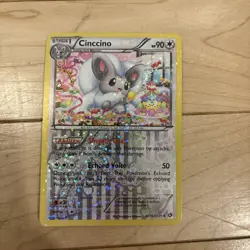 Cinccino RC19/RC25 Holo Foil Pokemon Card Radiant Collection Legendary Treasures - Image 1