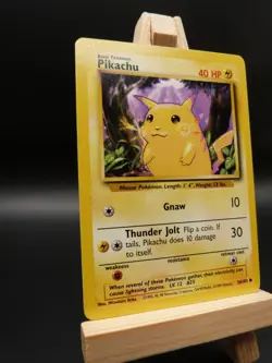 Pokemon Common Card : Pikachu 58/102 (Base Set) - Image 2