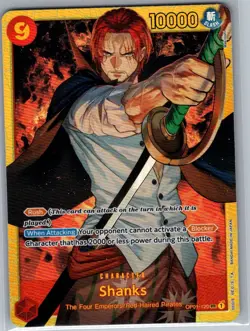 Shanks OP01-120 SEC Romance Dawn - One Piece Card Game - NM - Image 1