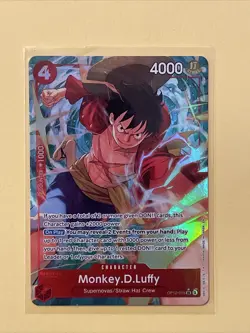 One Piece Trading Card Game Monkey D Luffy OP12-015 SR - Image 1