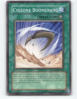 Cyclone Boomerang #DR04-EN162 Yugioh Card - Image 1
