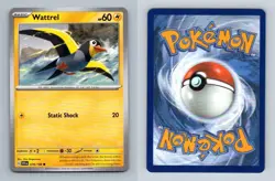 Wattrel #78/198 Scarlet & Violet Common Pokemon 2023 TCG Card - Image 1