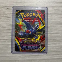 Mega Heracross Trainer Tips Phantasmal Flames Pokemon Card Prerelease Battle Box - Image 1