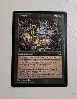 Aluren Tempest Regular MTG Rare - Image 1