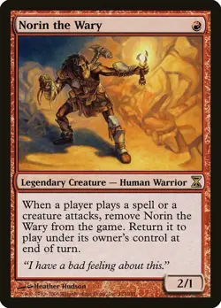 MTG - Norin the Wary (TSP) NM - Image 1