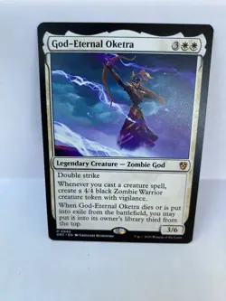 God-Eternal Oketra Commander: Aetherdrift Regular NM-M Mythic - Image 1