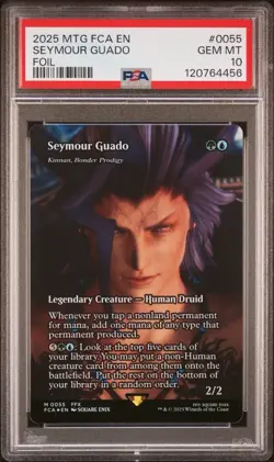 Final Fantasy MTG Seymour Guado Showcase *FOIL* #0055 *GEM MINT PSA 10* Magic - Image 1