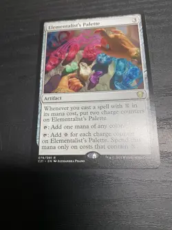 MTG Elementalist's Palette - Commander 2021 #076 NM - Image 2