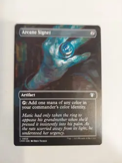 Arcane Signet (Borderless) Commander Masters Regular - Image 1