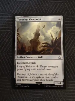 mtg towering viewpoint assassin's creed - Image 1