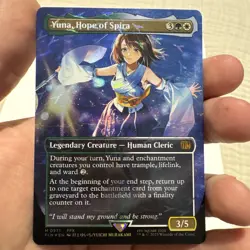 Yuna, Hope of Spira (Borderless) (Chocobo Track Foil) Final Fantasy Foil - Image 1
