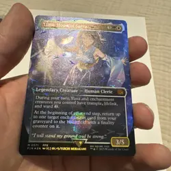Yuna, Hope of Spira (Borderless) (Chocobo Track Foil) Final Fantasy Foil - Image 3