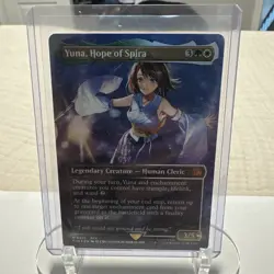 Yuna, Hope of Spira (Borderless) (Chocobo Track Foil) Final Fantasy Foil - Image 5