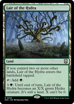 MTG Lair of the Hydra - Modern Horizons 3 Commander #353 - Image 1