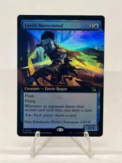 Faerie Mastermind (Extended Art) FOIL #352 March of the Machine 250001 - Image 1