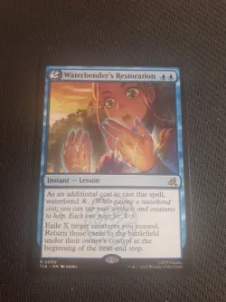 Waterbender's Restoration - Rare - MTG Avatar TLE - 0099 NM - Image 1