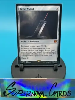 Buster Sword #255 (NM) Final Fantasy FIN Magic MTG NM - Image 1