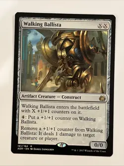 MTG Magic: Aether Revolt: Walking Ballista #181/184 Rare - LP - Image 1