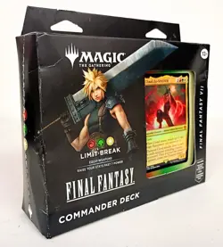 Magic the Gathering Final Fantasy Commander Deck FF7 Limit Break Sealed - Image 1