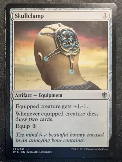 Skullclamp - Commander 2016 (MTG) - Image 1